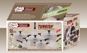 turkish granite jumbo set 18 pieces